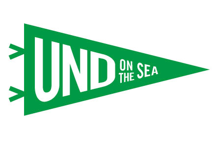 UND on the Sea Logo
