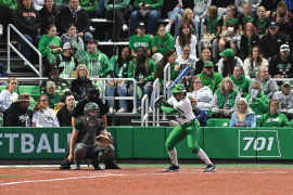 UND softball game